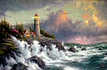 Photo of Conquering The Storms by Thomas Kinkade