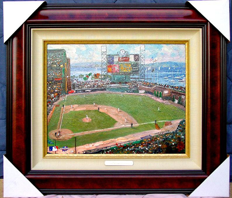 2002 WORLD SERIES - National League Champions (San Francisco Giants) by Thomas Kinkade