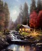 Photo of Away From It All by Thomas Kinkade