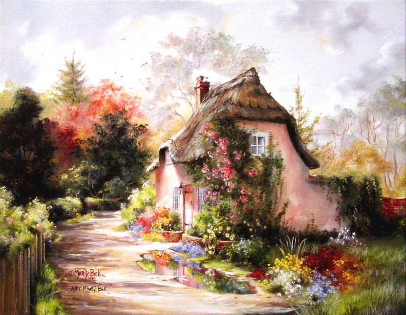 Bower Cottage by Marty Bell