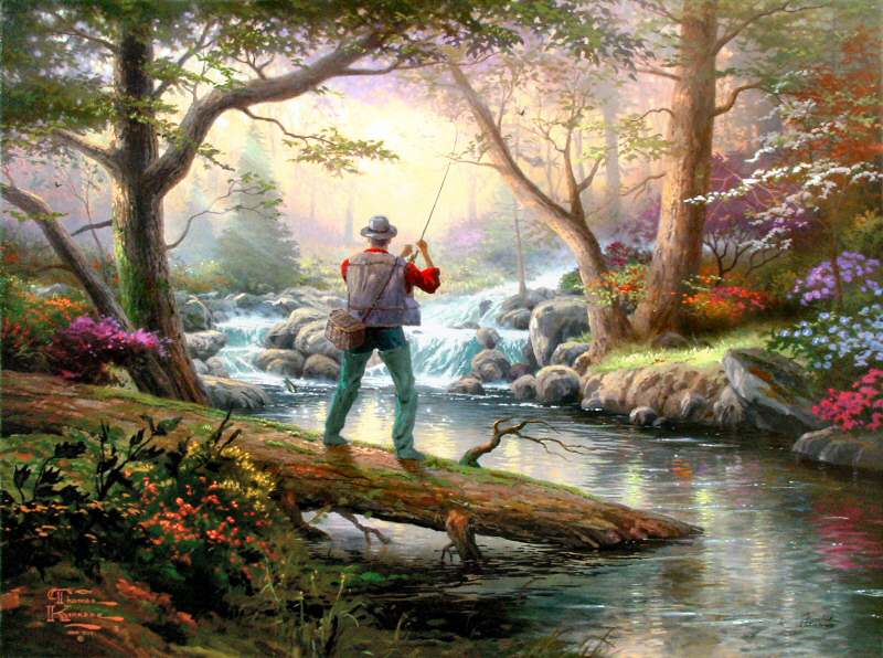 It Doesn't Get Much Better (It Doesn't Get Much Better I) by Thomas Kinkade