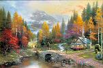 Photo of The Valley of Peace by Thomas Kinkade
