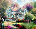 Photo of Home is Where the Heart Is II by Thomas Kinkade