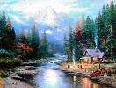 Photo of The End of a Perfect Day II by Thomas Kinkade