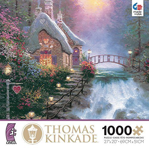 Thomas Kinkade Sweetheart Cottage II Puzzle