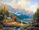Photo of The Beginning of a Perfect Day by Thomas Kinkade