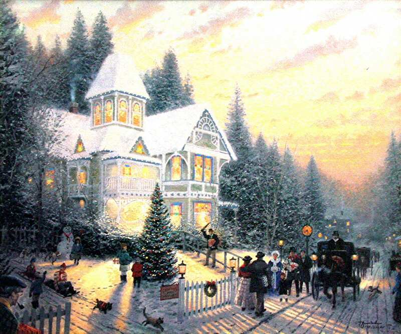 Victorian Christmas I by Thomas Kinkade