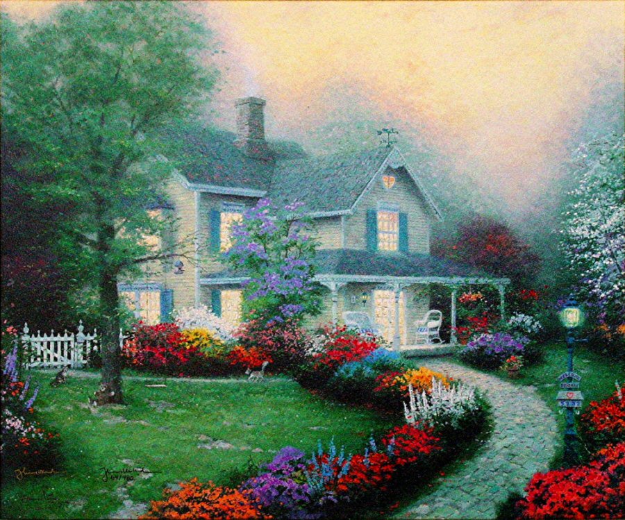 Home Is Where the Heart Is (Home Is Where the Heart Is I) by Thomas Kinkade