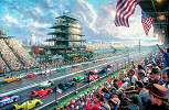Photo of Indy Excitement by Thomas Kinkade