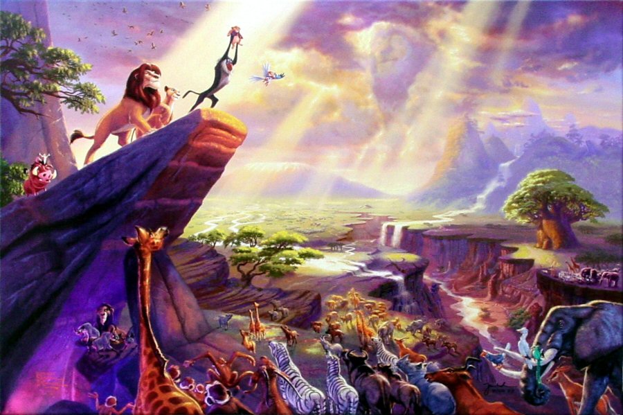 The Lion King (Disney Dreams VII) The Lion King (Disney Dreams VII)by Thomas Kinkade