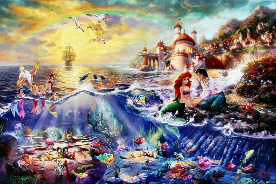 The Little Mermaid (Disney Dreams VII) The Little Mermaid (Disney Dreams IX)by Thomas Kinkade