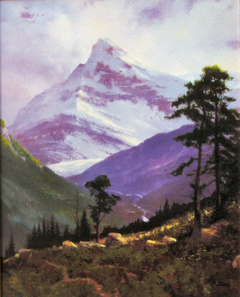 Spring in the Alps (Archive Collection) by Thomas Kinkade